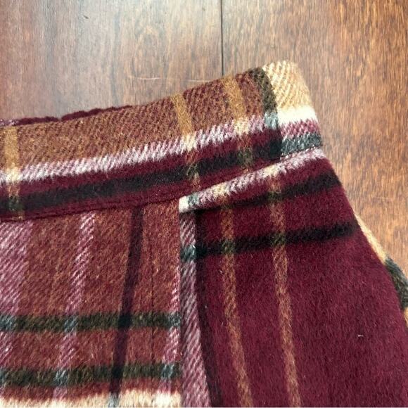 Amazing Lace Women’s Clueless Plaid Wool Blend Skort, Size Small - Picture 6 of 12